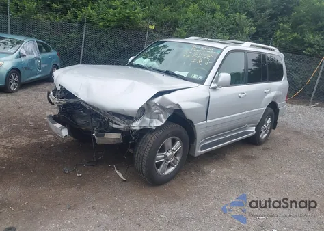 2006 Lexus Lx 470 из США, поврежденный, VIN JTJHT00W664018077